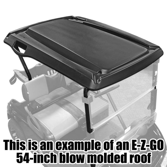 E-Z-GO Tinted Split Windshield Kit - 2024-2025 RXV with Blow-Molded Roof - (10020147)