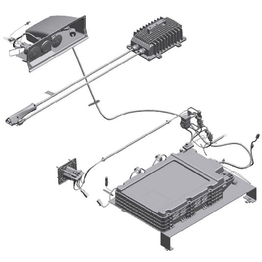 E-Z-GO Lead Acid to Samsung Gen2 2.2 Conversion Kit - 2010-2022 TXT - (10076643G01)