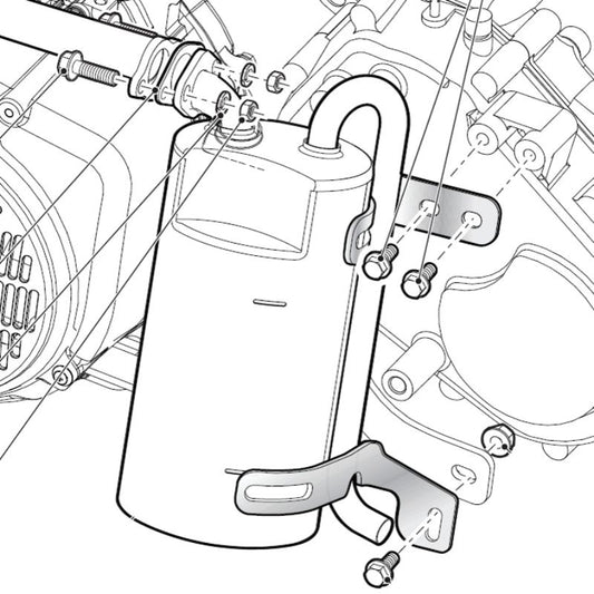 E-Z-GO OEM Exhaust Muffler - 2008-2014 Kawasaki Engine - (612266)