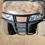 E-Z-GO Front Upper & Lower Brushguard Bumper - Black - 2008-2023 RXV - (626459/626460)
