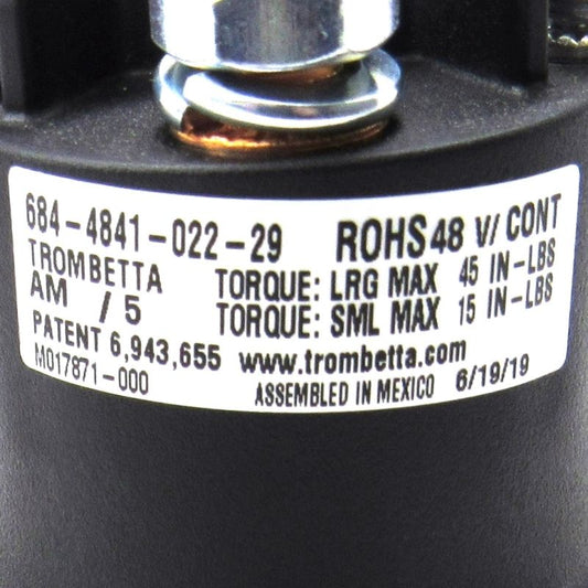E-Z-GO Heavy-Duty 48-Volt Solenoid - 2016-2026 RXV E - (649240)