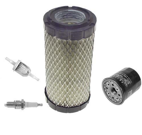 E-Z-GO Tune Up Kit + Belts - 2008-2019 Models with Kawasaki Engine - (EZ-KW-TUK+BELTS)