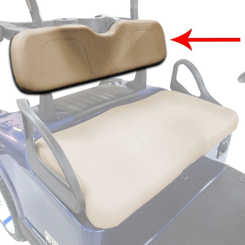 E-Z-GO Seat Backrest Cover - Stone Beige - 2016-2025 RXV - (605537)