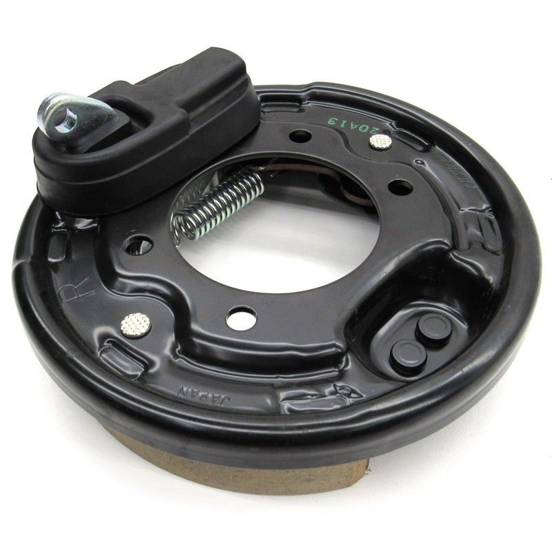 E-Z-GO LH Rear Drum Brake Shoe Assembly - 2009-2022 Cable Models – (612819)