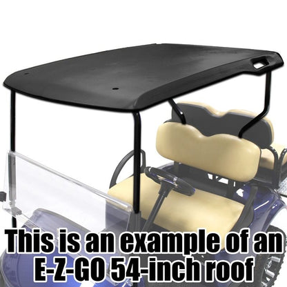 E-Z-GO Clear Split Windshield Kit - 2014-2022 TXT with 54 inch Top - (625279G01)