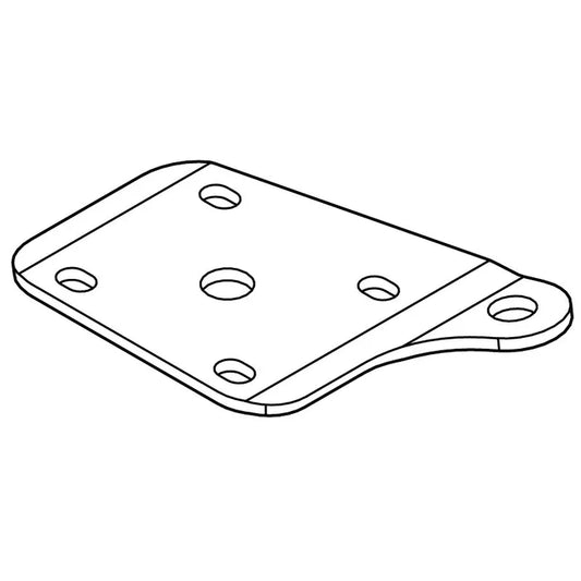 PLATE,SHOCK MOUNT,LH- (625657)