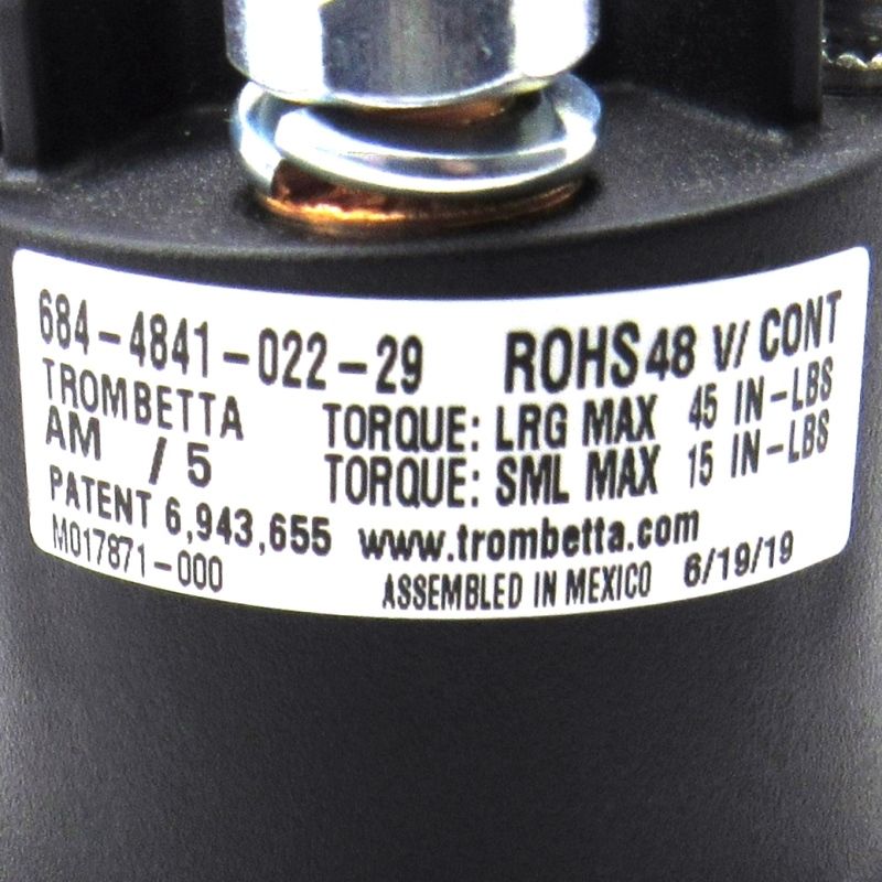 E-Z-GO Heavy-Duty 48-Volt Solenoid - 2016-2026 RXV E - (649240)