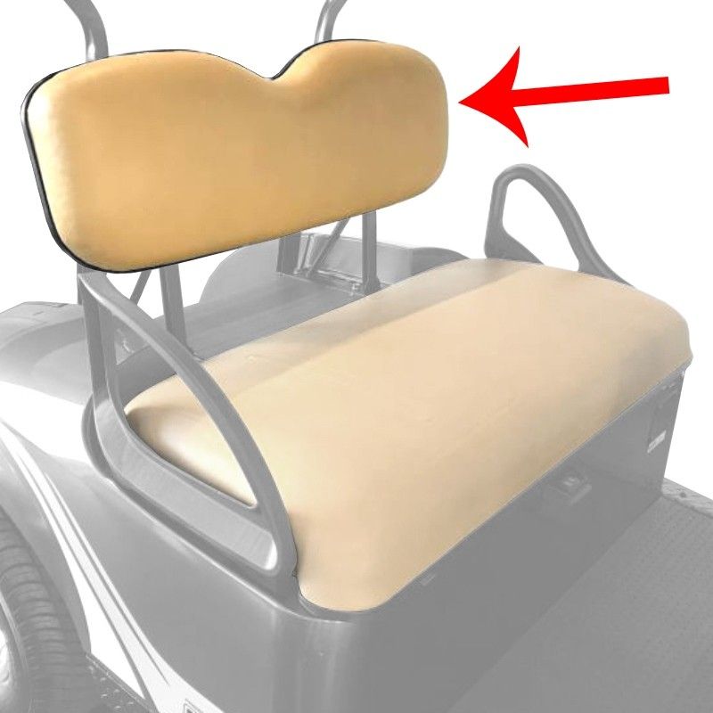 E-Z-GO Seat Back Cover - Tan - 1994-2025 Models - (71753G04)